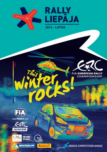 Affiche Rallye Liepāja 2016